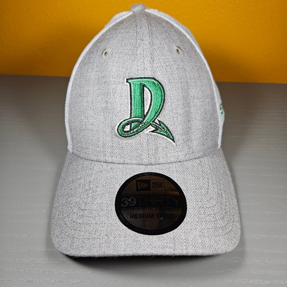 New Era 39Thirty MiLB Dayton Dragons Heathered Mesh Hat Unisex Size Medium-Large